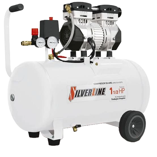 1 COMPRESOR 1.5 HP 50 L SILVERLINE